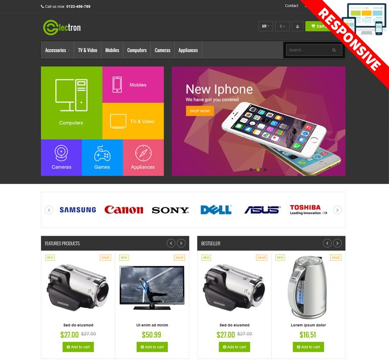Selección Theme Prestashop